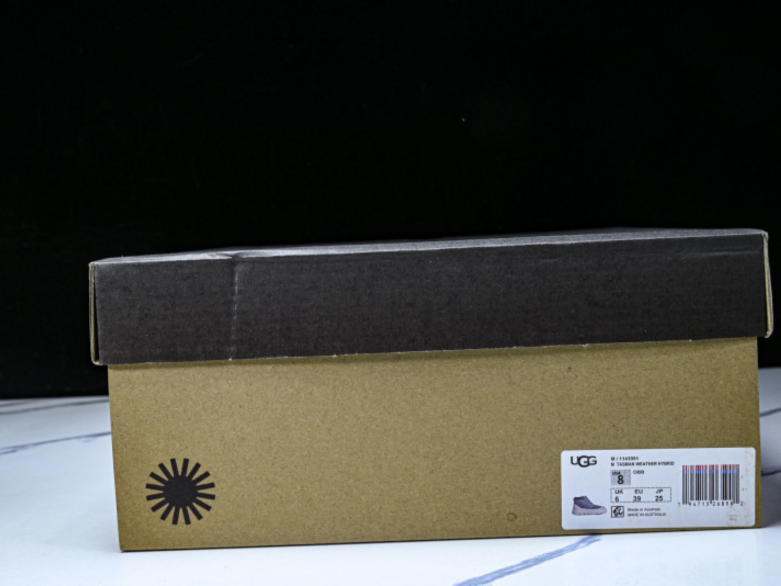 UGG Ultra Mini Weather Hybrid Mens Snow Boots - Dark Gray/Brown