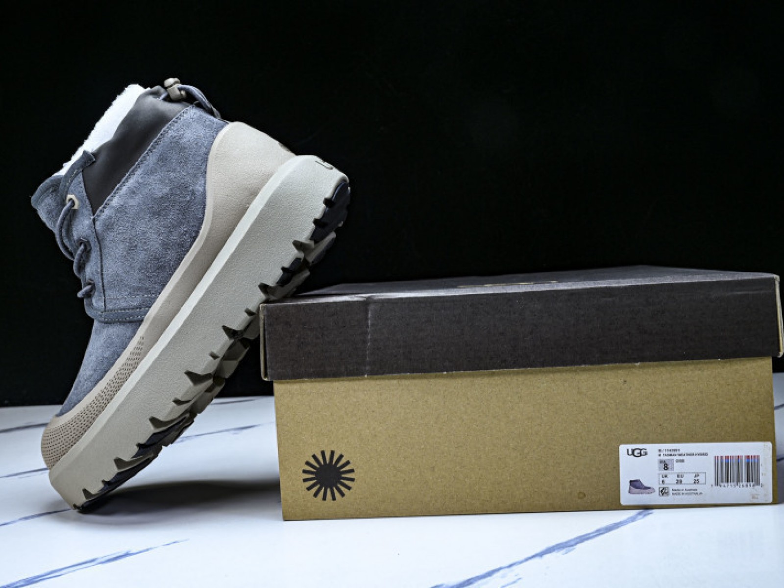 UGG Ultra Mini Weather Hybrid Mens Snow Boots - Dark Gray/Brown