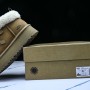 2025 Winter Womens Snow Boots - Thick Sole Ankle Boots Khaki/White