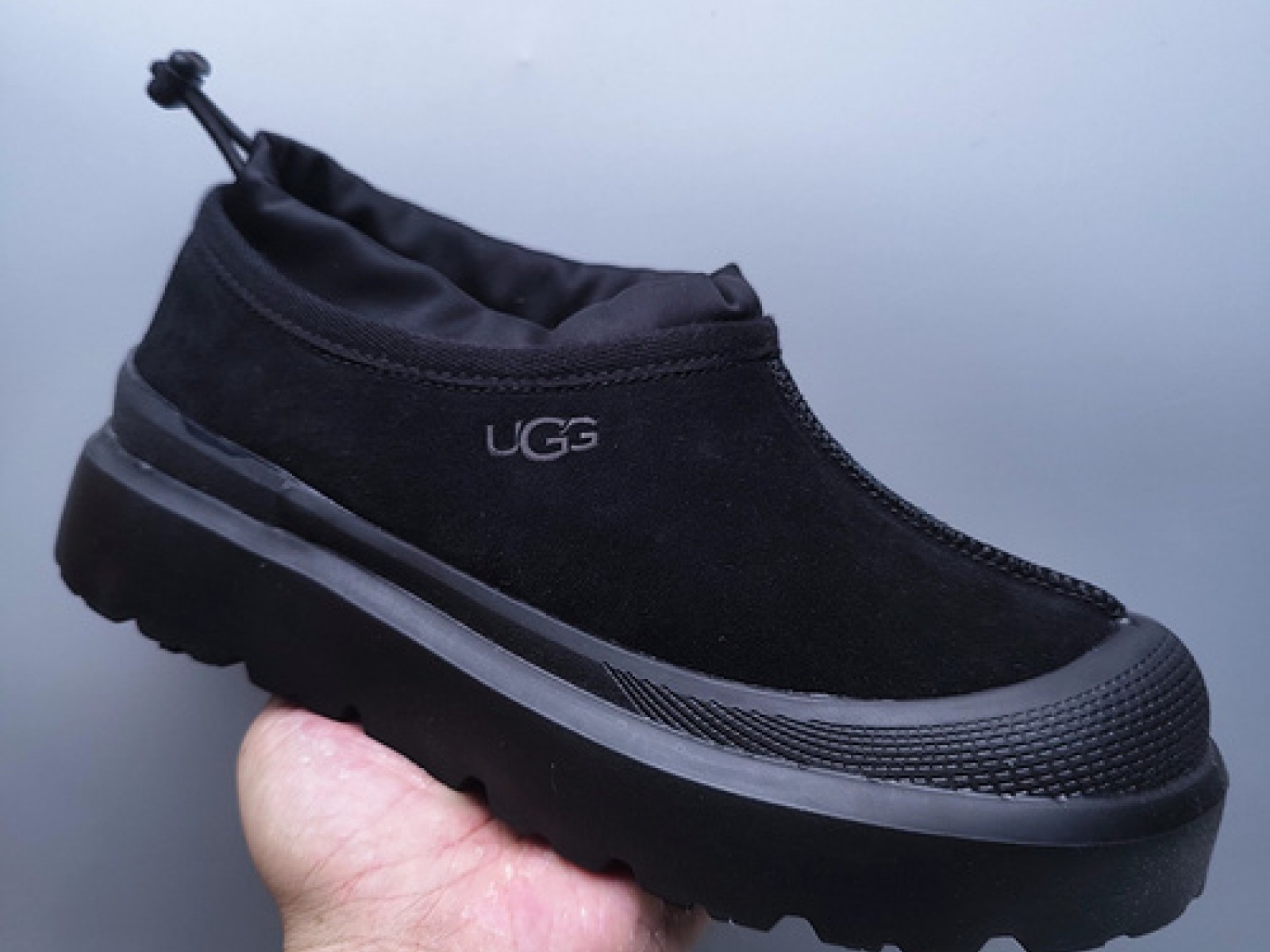 UGG A Slip-On Casual Fashion Shoes - Black