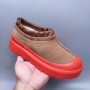UGG A Slip-On Casual Fashion Shoes - Brown/Red