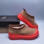 UGG A Slip-On Casual Fashion Shoes - Brown/Red