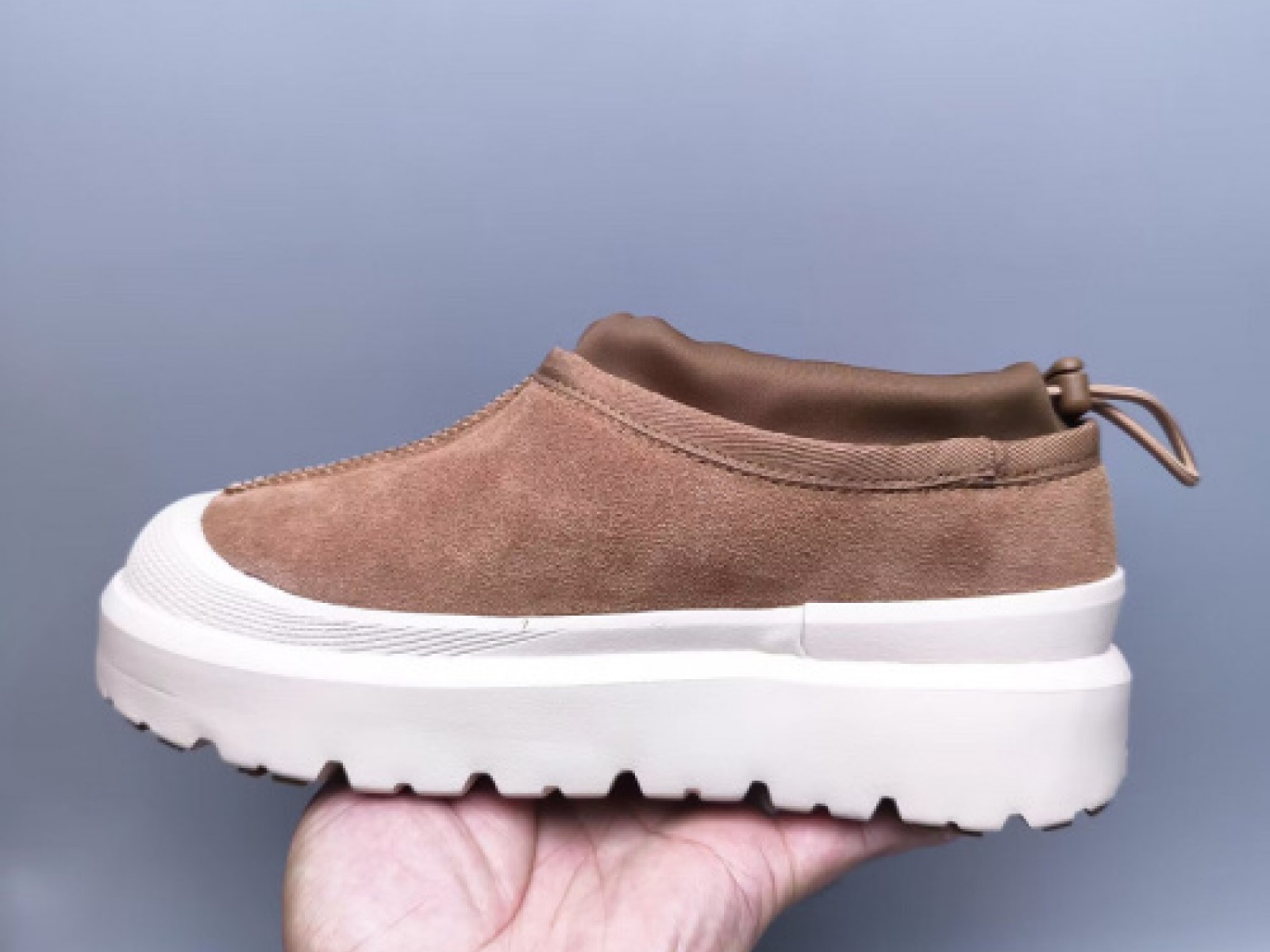 UGG Slip-On Casual Fashion Shoes - Brown/White