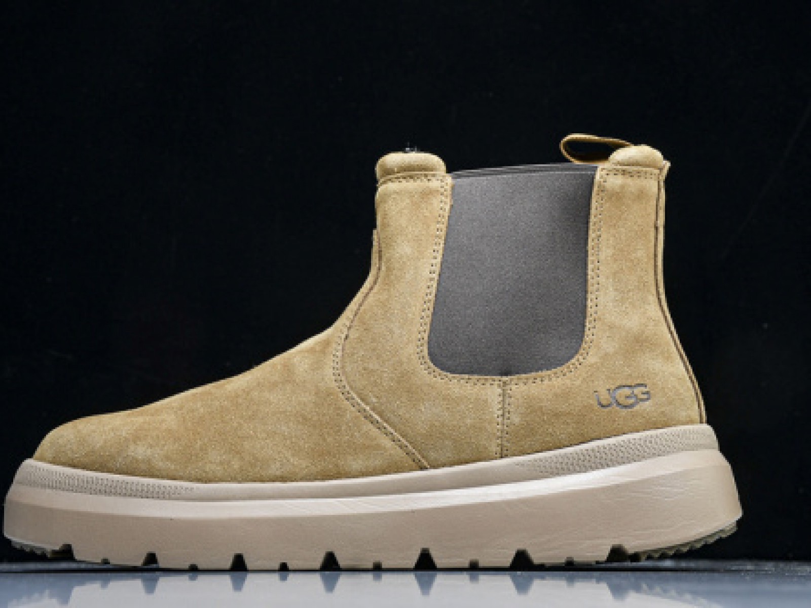 UGG Burleigh Chelsea Boot - Chestnut Maroon/Brown