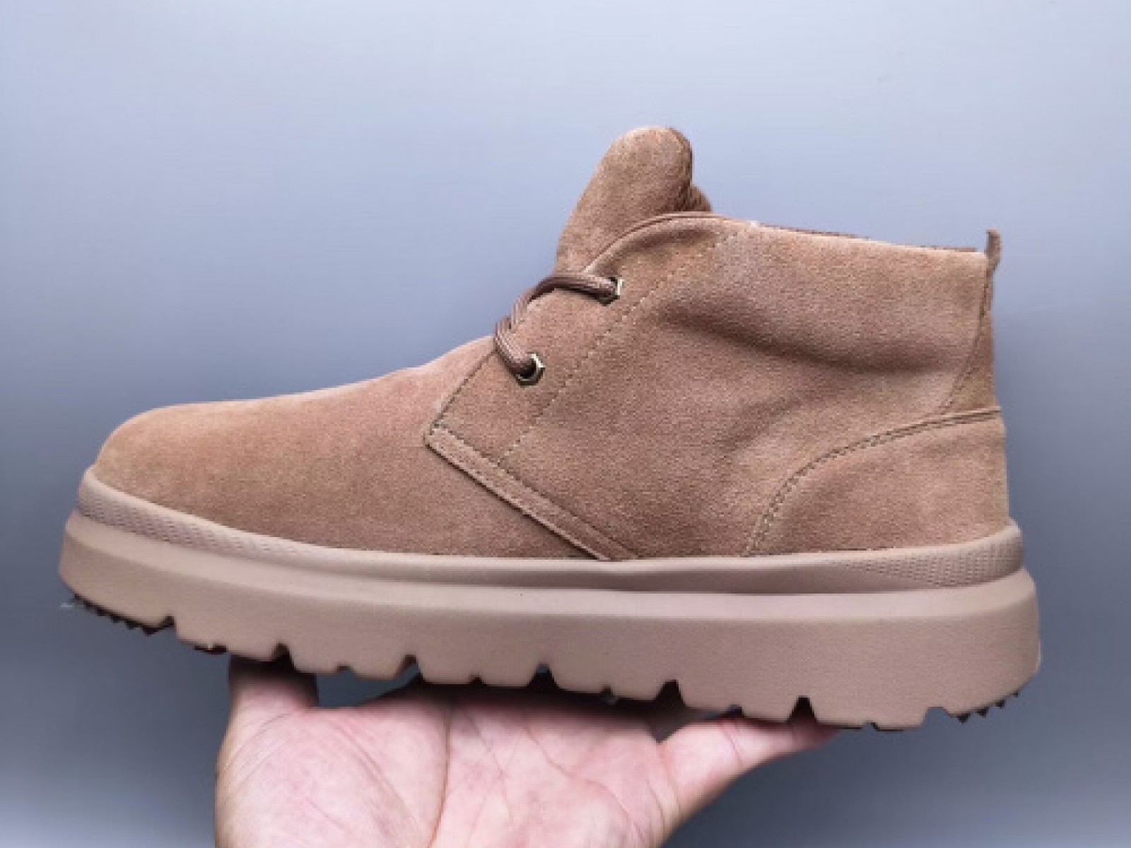 UGG Lace-Up Low-Leg Casual Boots - Maroon