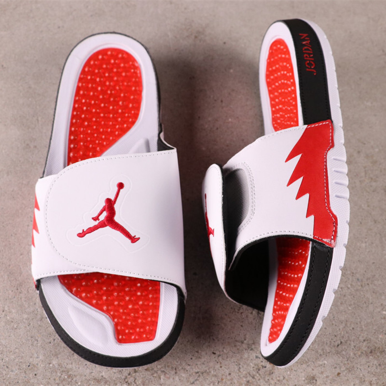 US AIR JORDAN HYDRO V AJ5 Sku 555501-101 Size 36-47.5