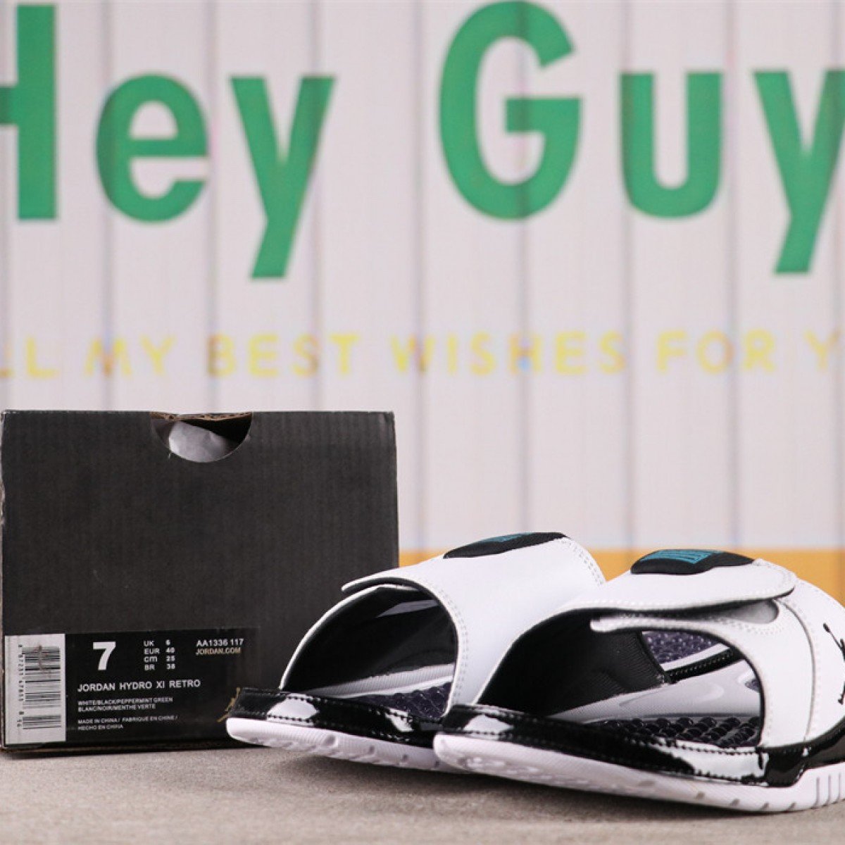 US$18 AIR JORDAN HYDRO XI AJ11 Sku AA1336-117 Size 36-46
