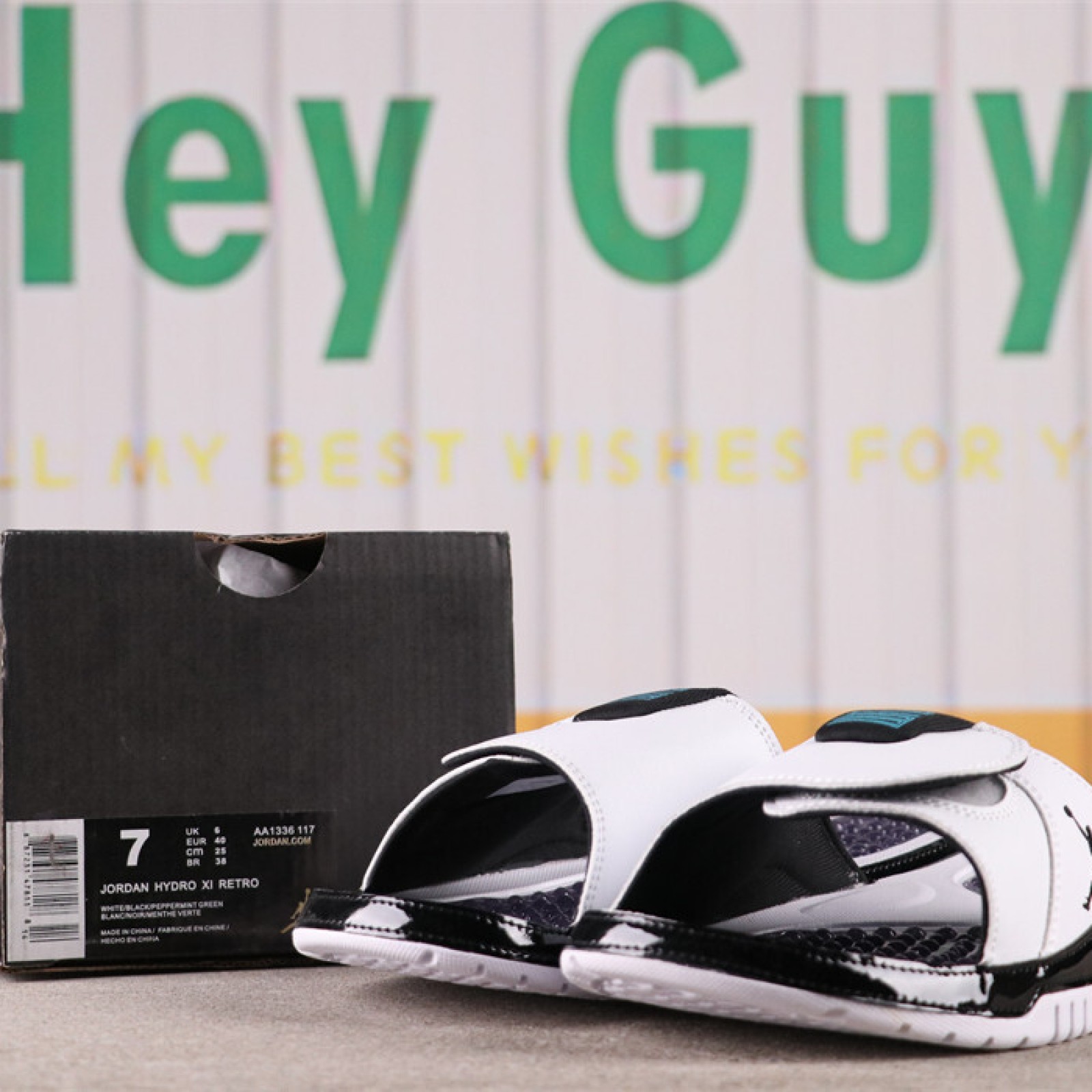 US AIR JORDAN HYDRO XI AJ11 Sku AA1336-117 Size 36-46