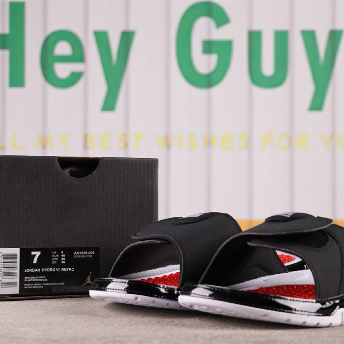 US$18 AIR JORDAN HYDRO XI Sku AA1336-102 Size 36-47.5