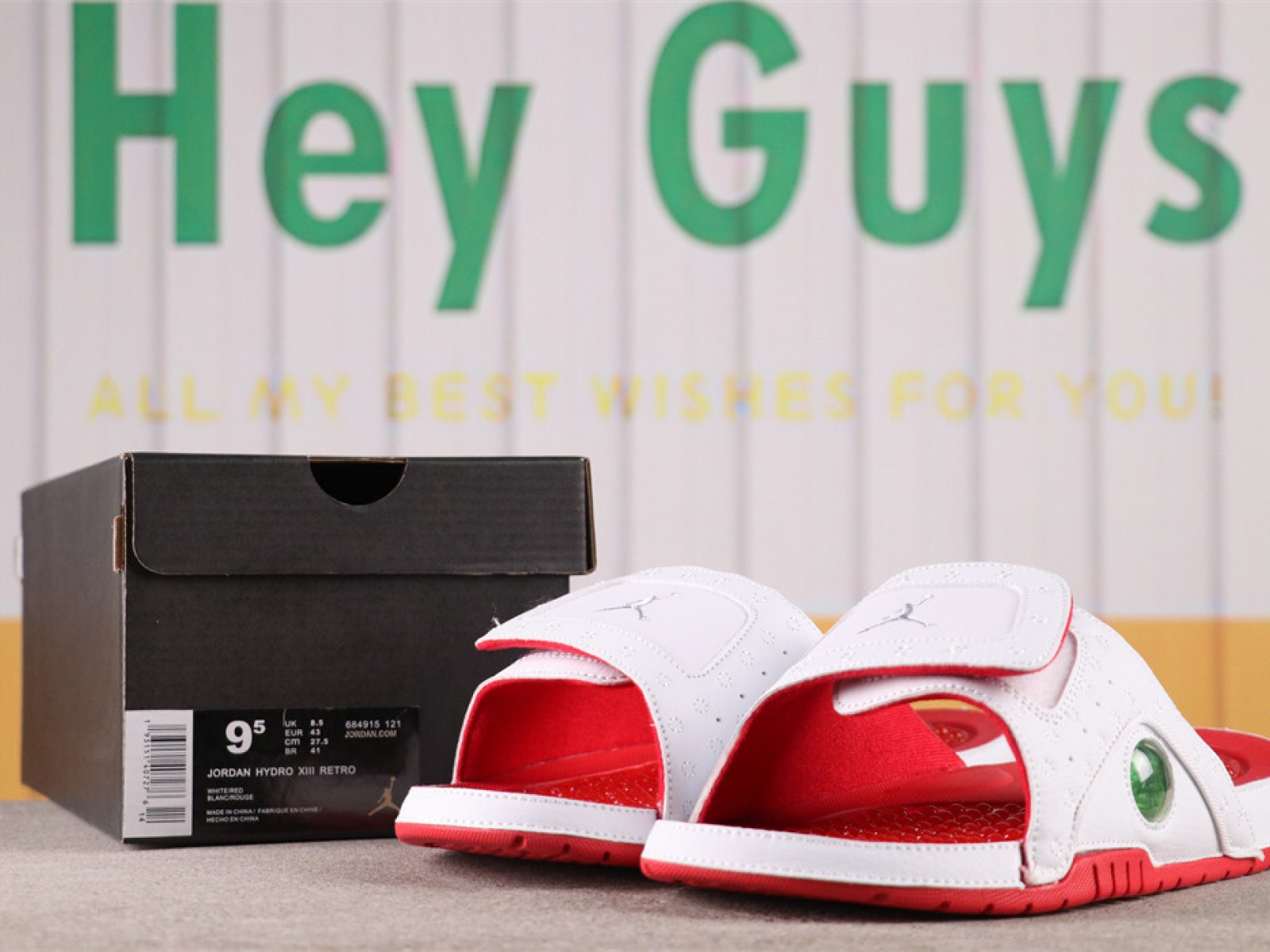 US$18 AIR JORDAN HYDRO XIII AJ13 Sku 684915-121 Size 36-46