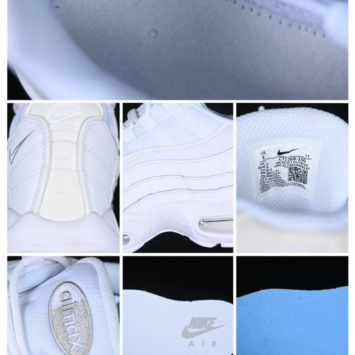 USD$70 GX外贸版 NK Air Max 95  CT1268-100