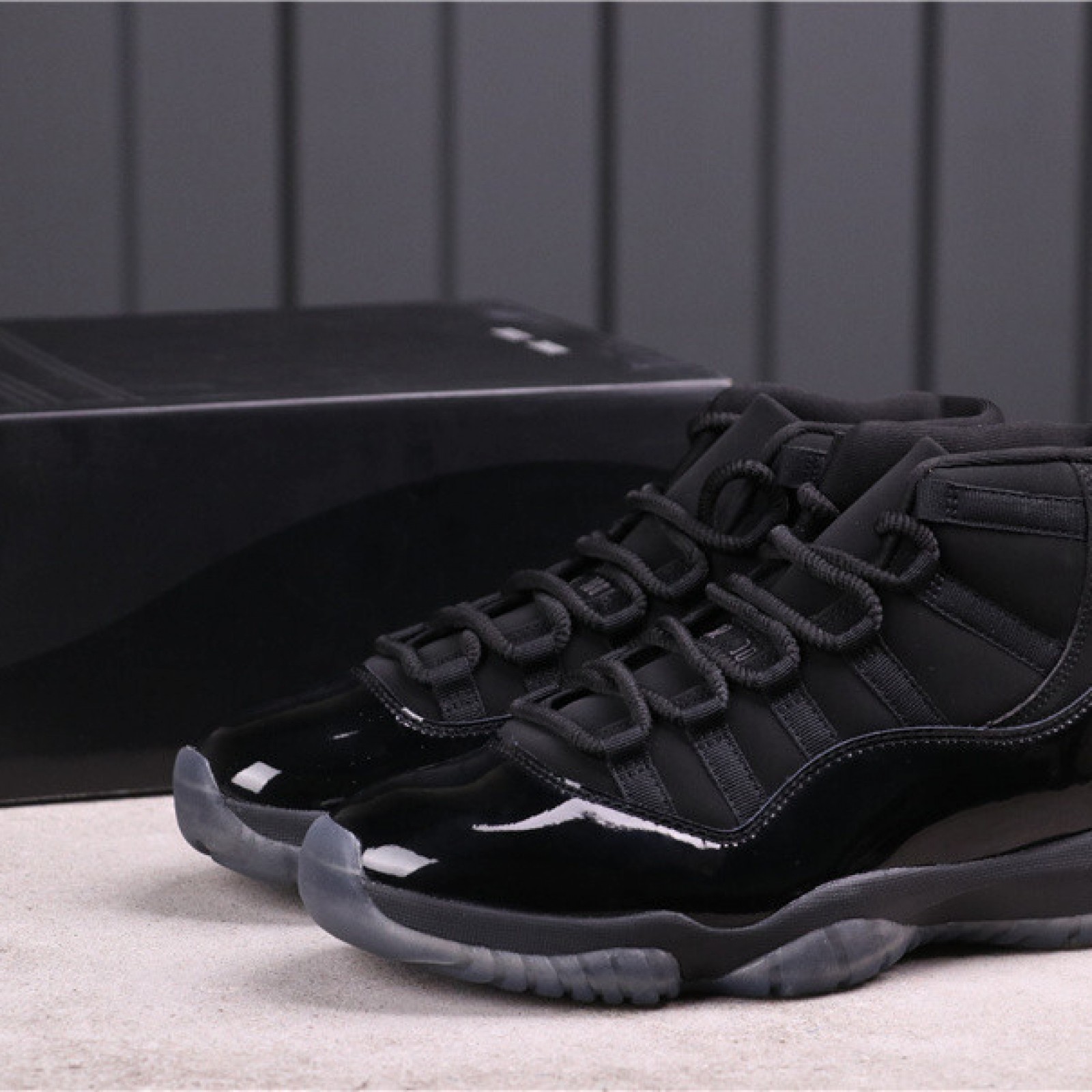 100USD Air Jordan 11 Cap and Gown 378037-005 EU Size40-47.5 US SizeM7-M13