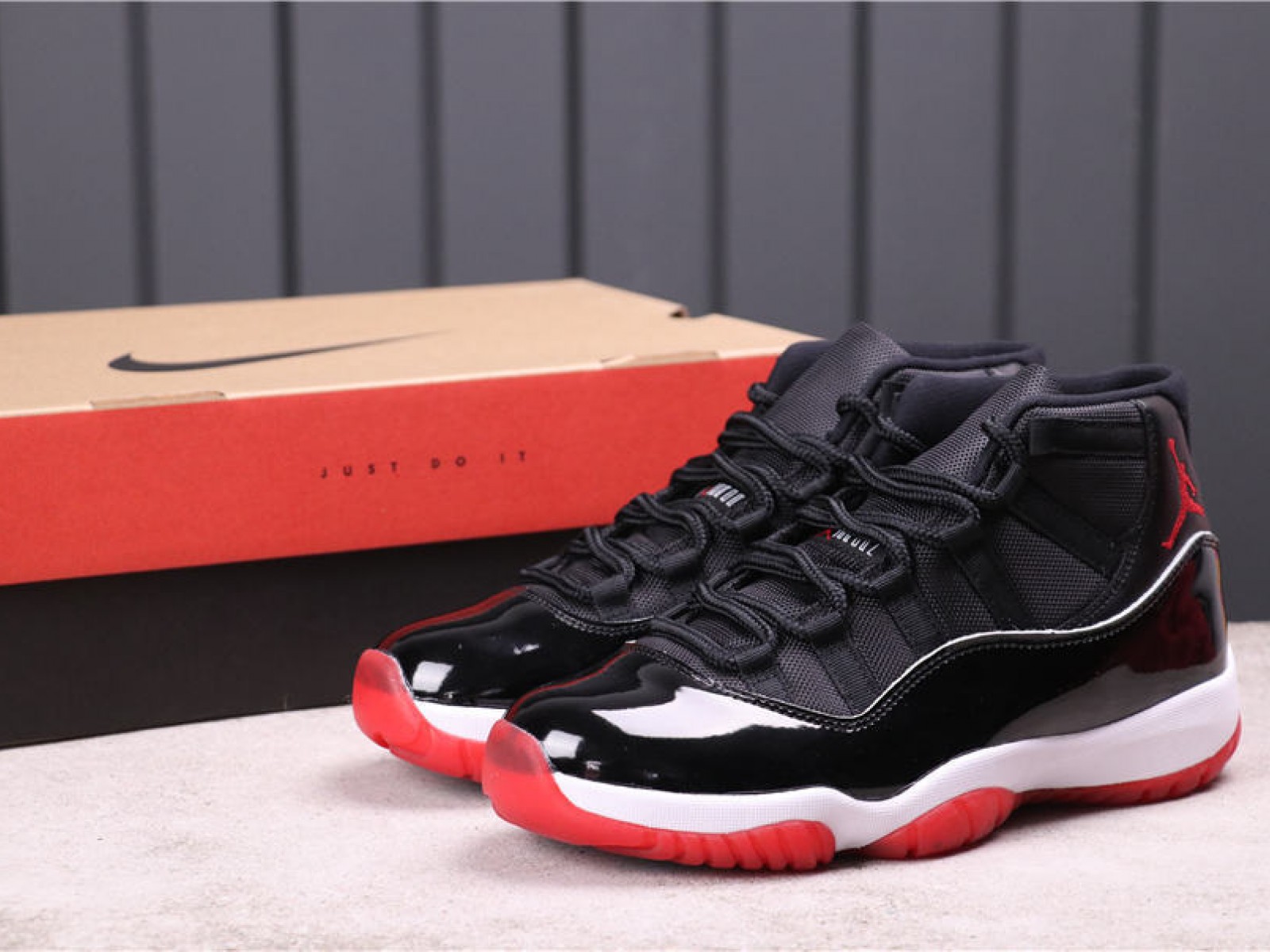 27USD Air Jordan 11 “Bred” 378037-06136-46