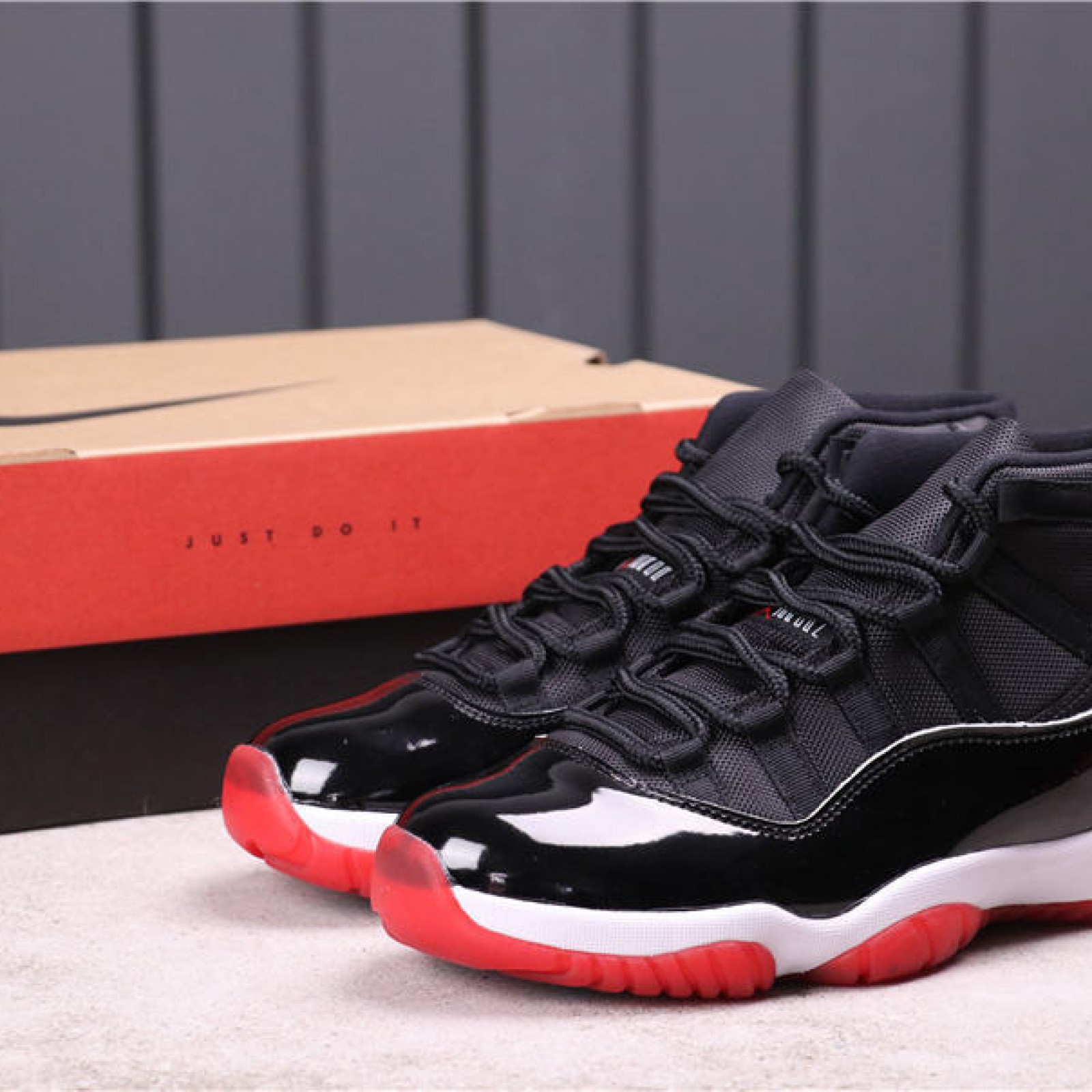 27USD Air Jordan 11 “Bred” 378037-06136-46