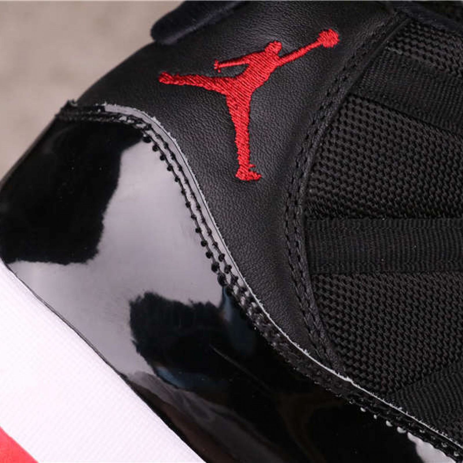 44USD Air Jordan 11 Bred 378037-061 36-39