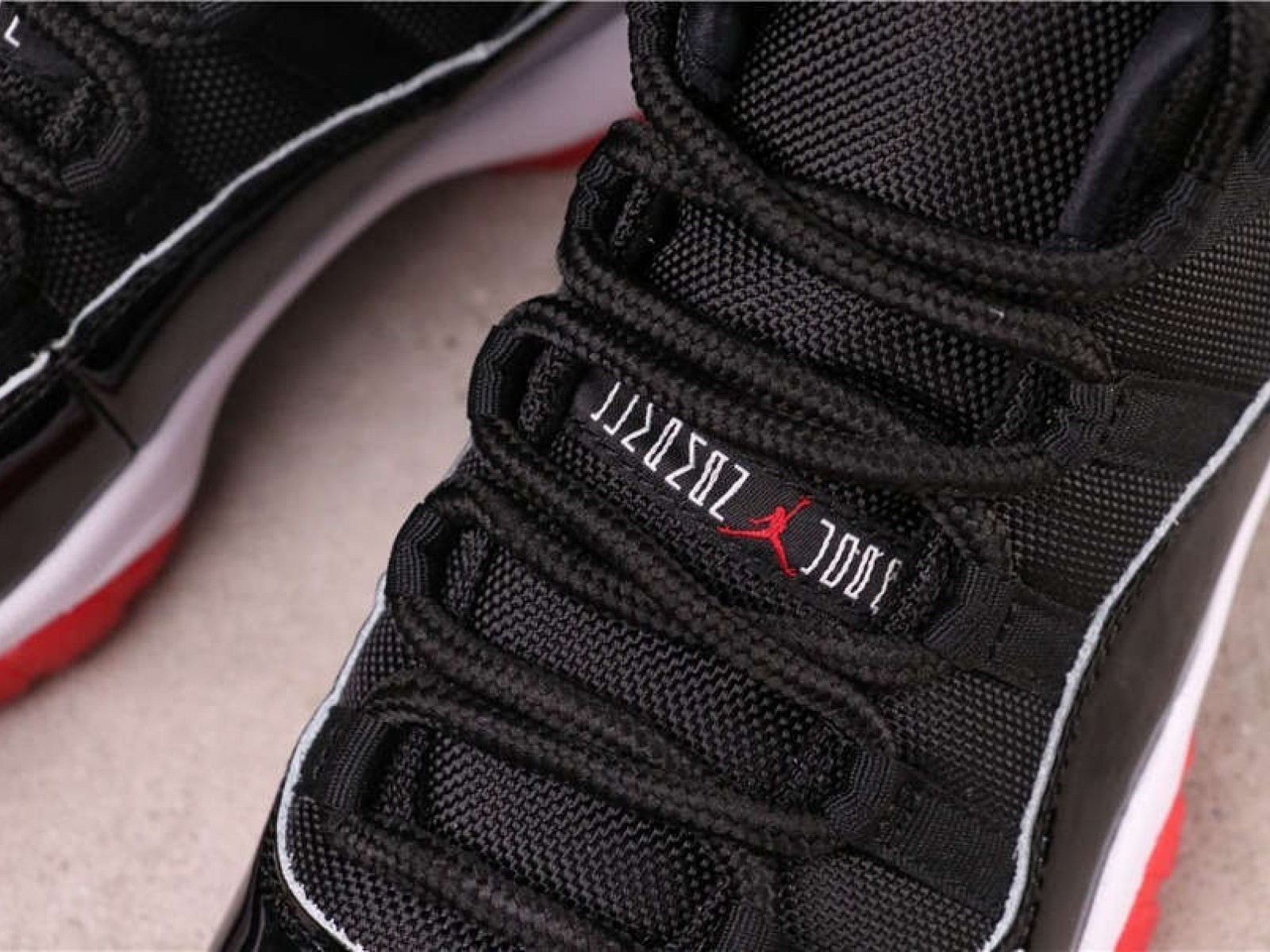 53USD Air Jordan 11 Bred 378037-061 40-47