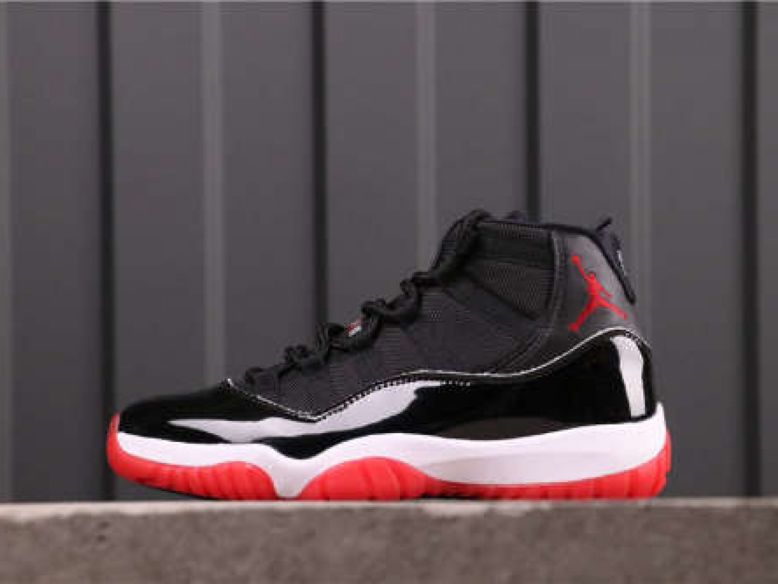 53USD Air Jordan 11 Bred 378037-061 40-47