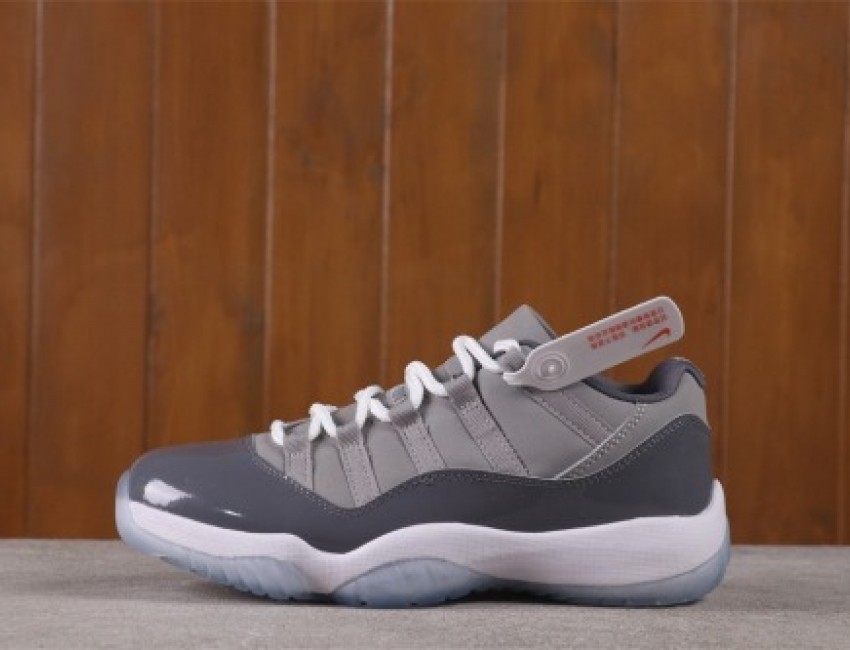 $62 Air Jordan 11 Low Cool Grey528895-003 Size 36-47.5