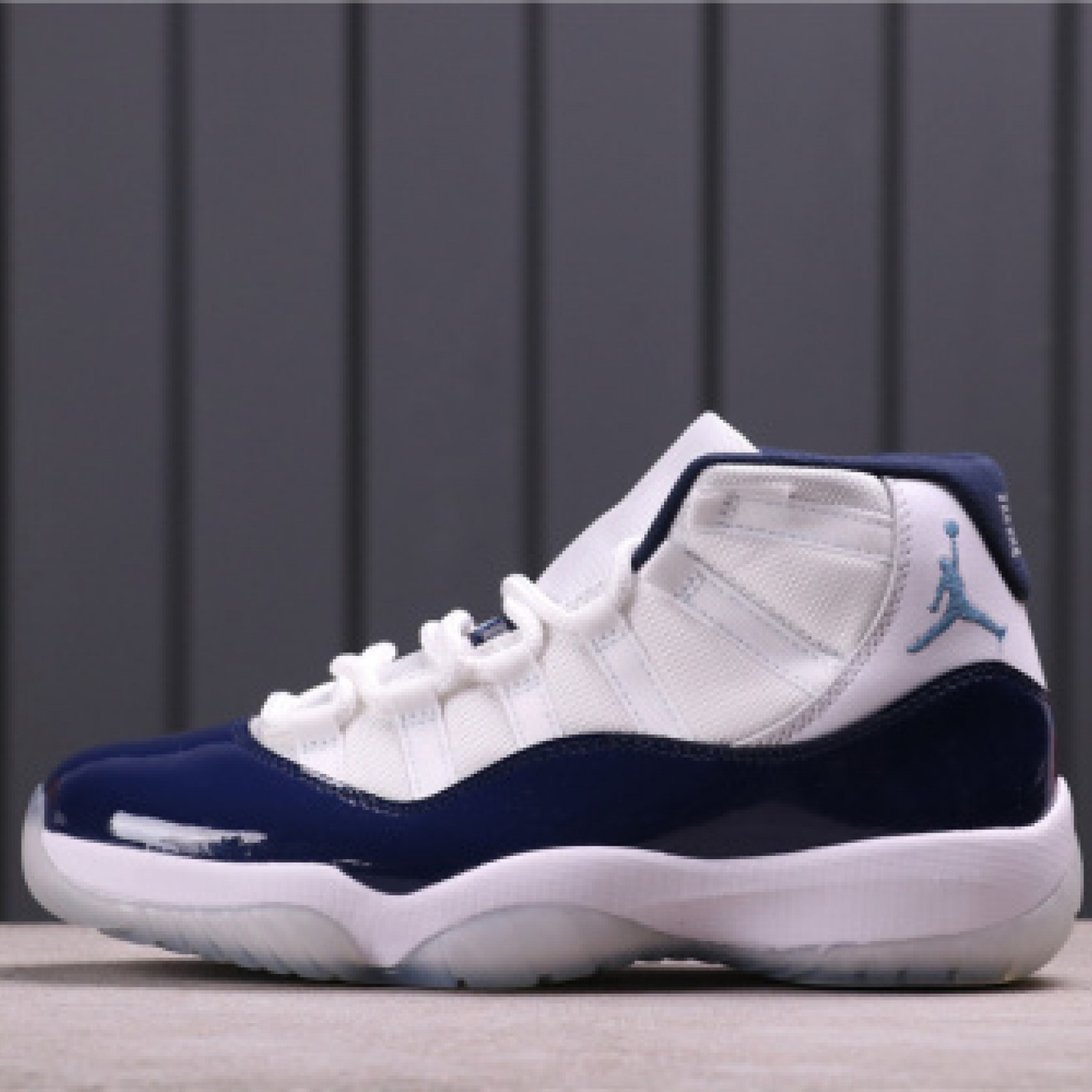 76USD Air Jordan 11 UNC 378037-123 40-47.5