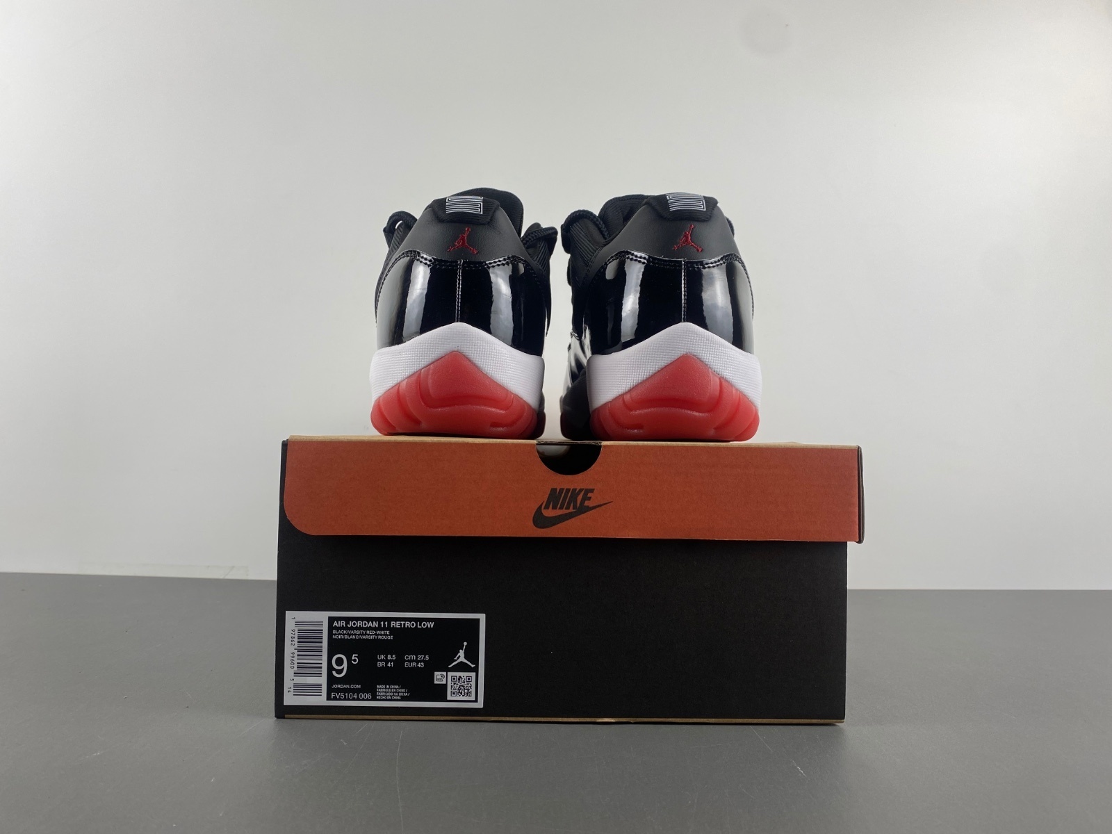 Air Jordan 11 Low “Bred”  FV5104-006 Men