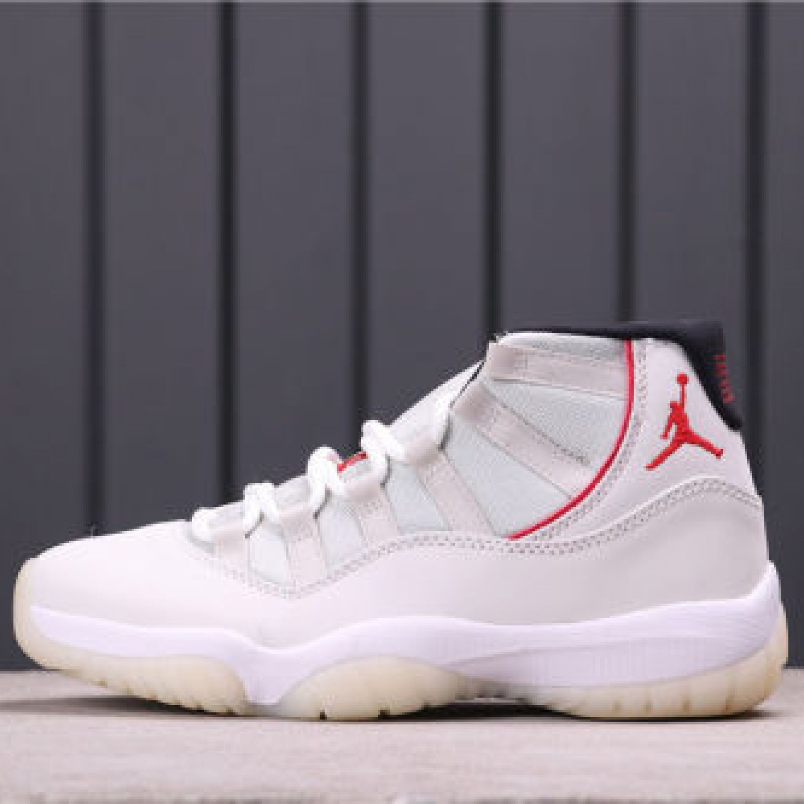 84USD Air Jordan 11 Platinum Tint 378037-016SIZE 40-47.5