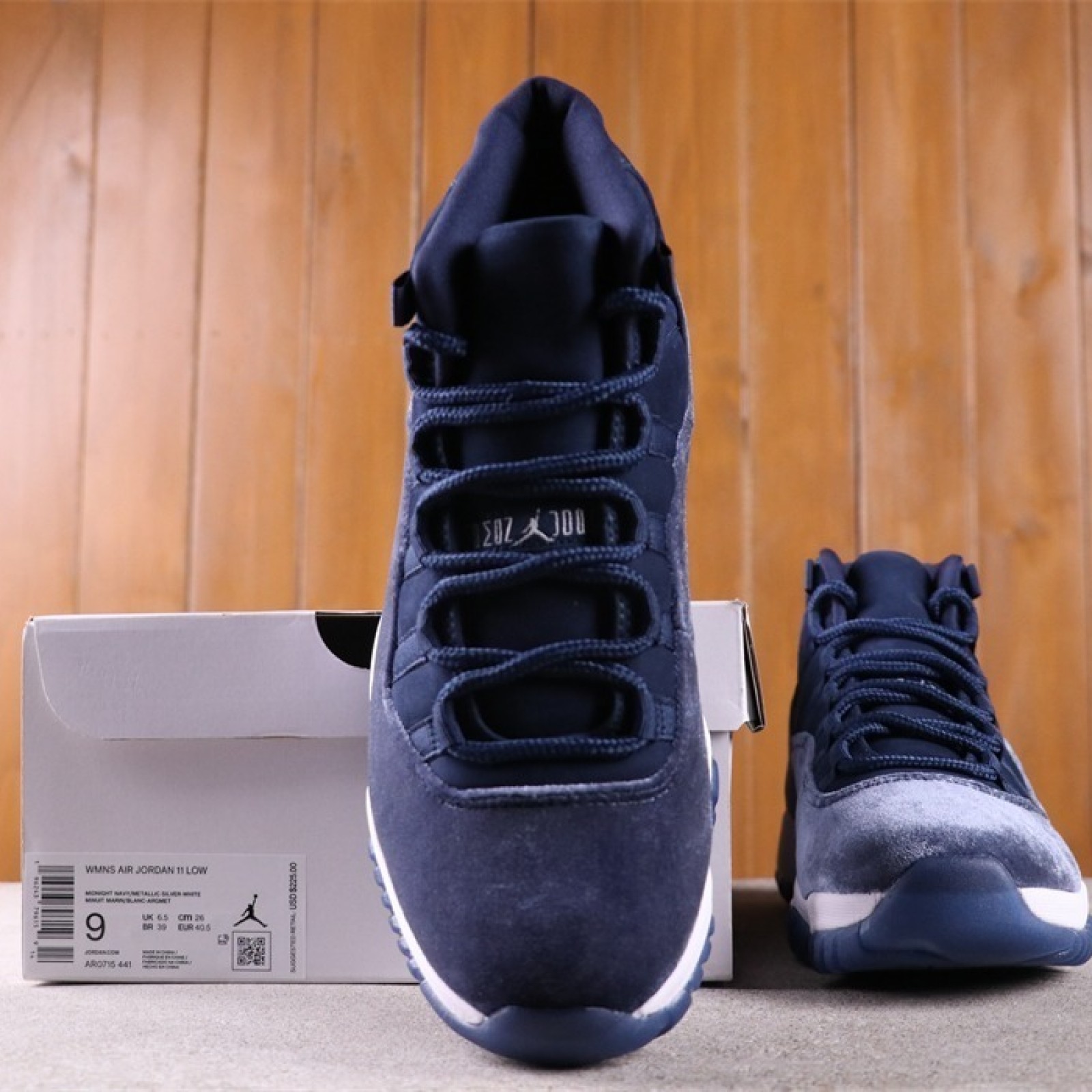 US Air Jordan 11 Velvet “Midnight Navy”AR0715-441 Size 40-47.5