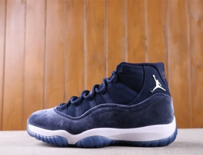 US$107 Air Jordan 11 Velvet “Midnight Navy”AR0715-441 Size 40-47.5