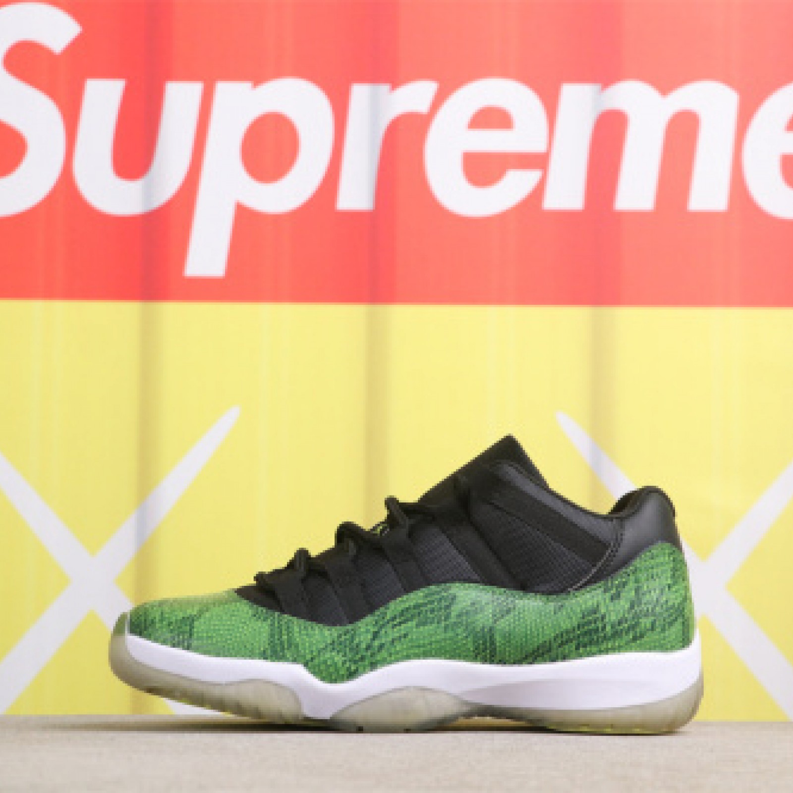 US Air Jordan 11 Low Nightshade 528895-033 1 青蛇 Size 36-44