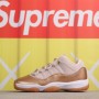 US$31 Air Jordan 11 Low Rose Gold AH7860-105 1 玫瑰金 Size 36-45