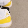 US$31 Air Jordan 11 RETRO 378037-061 1 白黄 Size 40-47.5