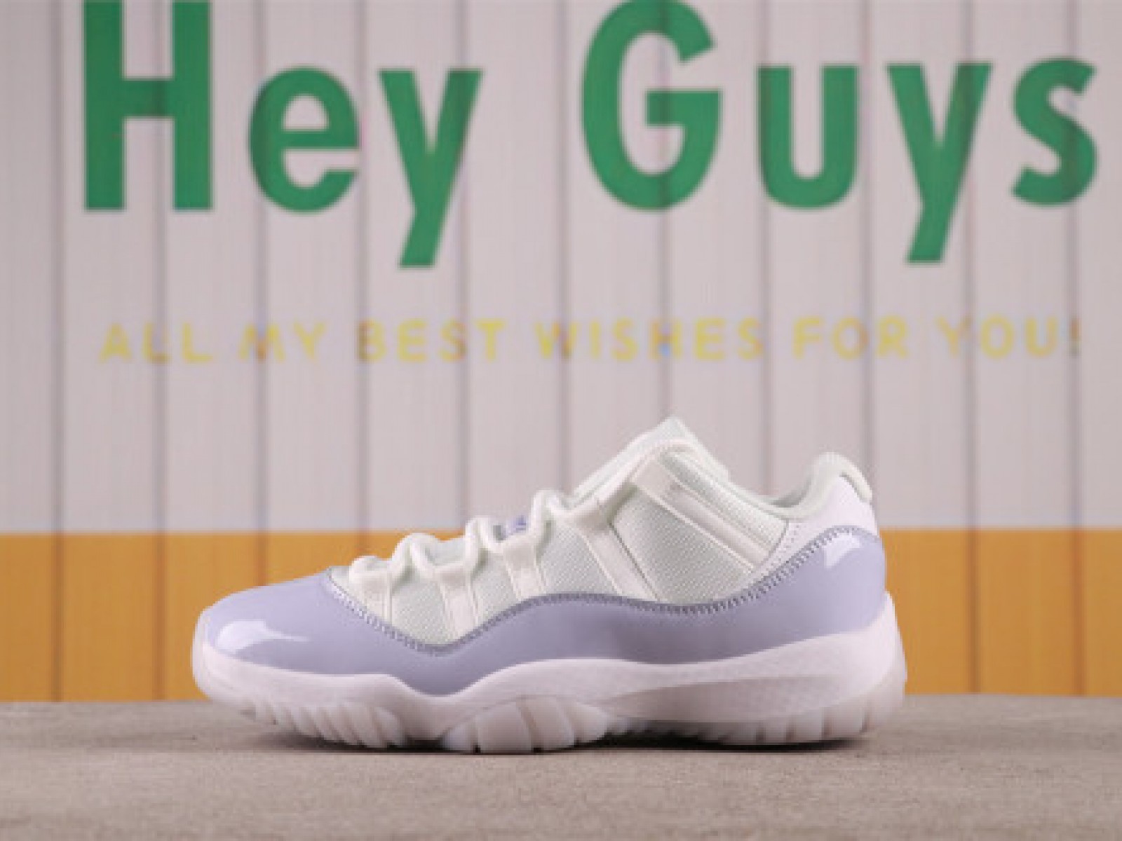 US$40 Air Jordan 11 Low Pure Violet AH7860-101 Size 36-47.5