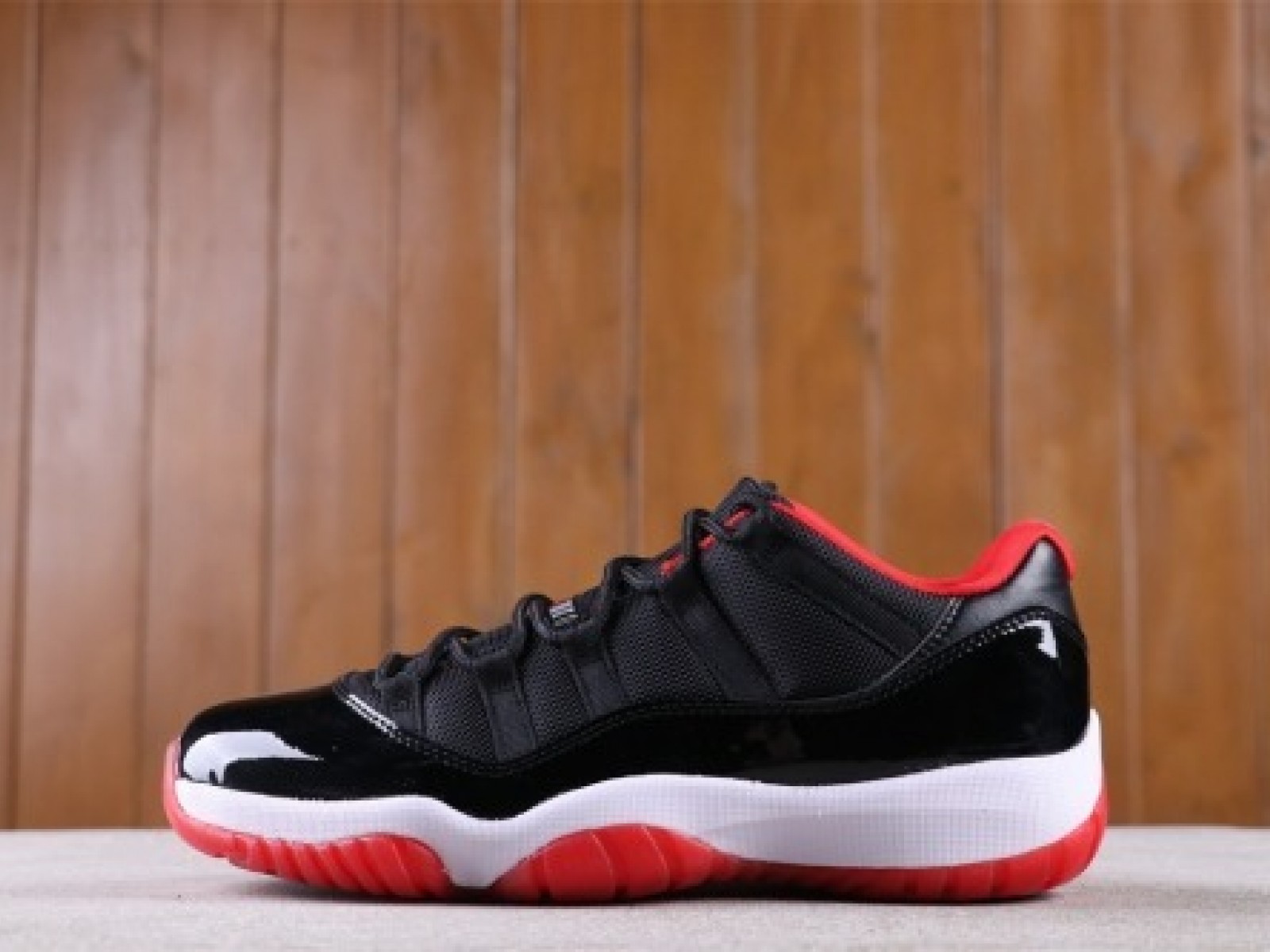 US$48 Air Jordan 11 Low Bred 528895-012 Size 40-46