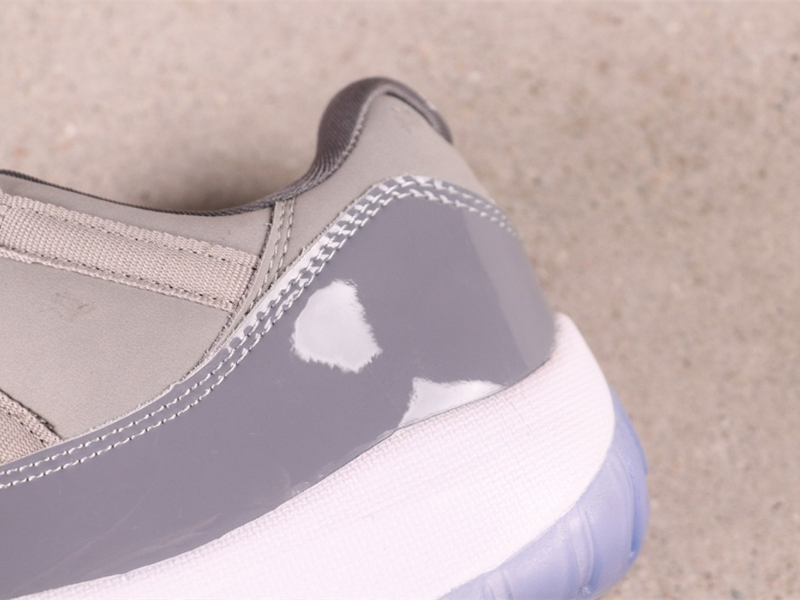 US$48 Air Jordan 11 Low Cool Grey 528895-003 Size 40-46