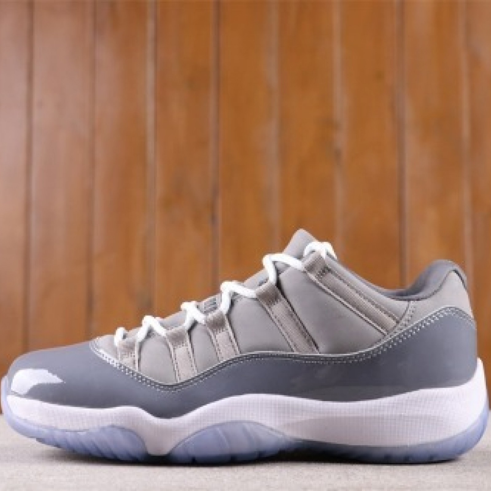 US Air Jordan 11 Low Cool Grey 528895-003 Size 40-46