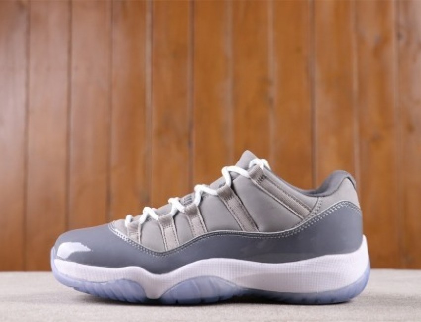 US$48 Air Jordan 11 Low Cool Grey 528895-003 Size 40-46