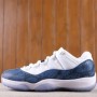 US$48 Air Jordan 11 Navy Blue Snakeskin CD6846-102 Size 40-46