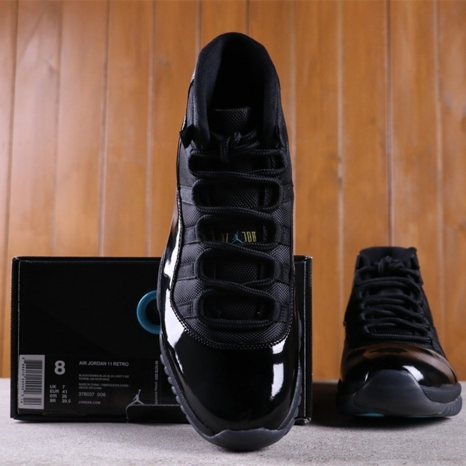 US Air Jordan 11 Gamma Blue378037-006Size 40-47.5