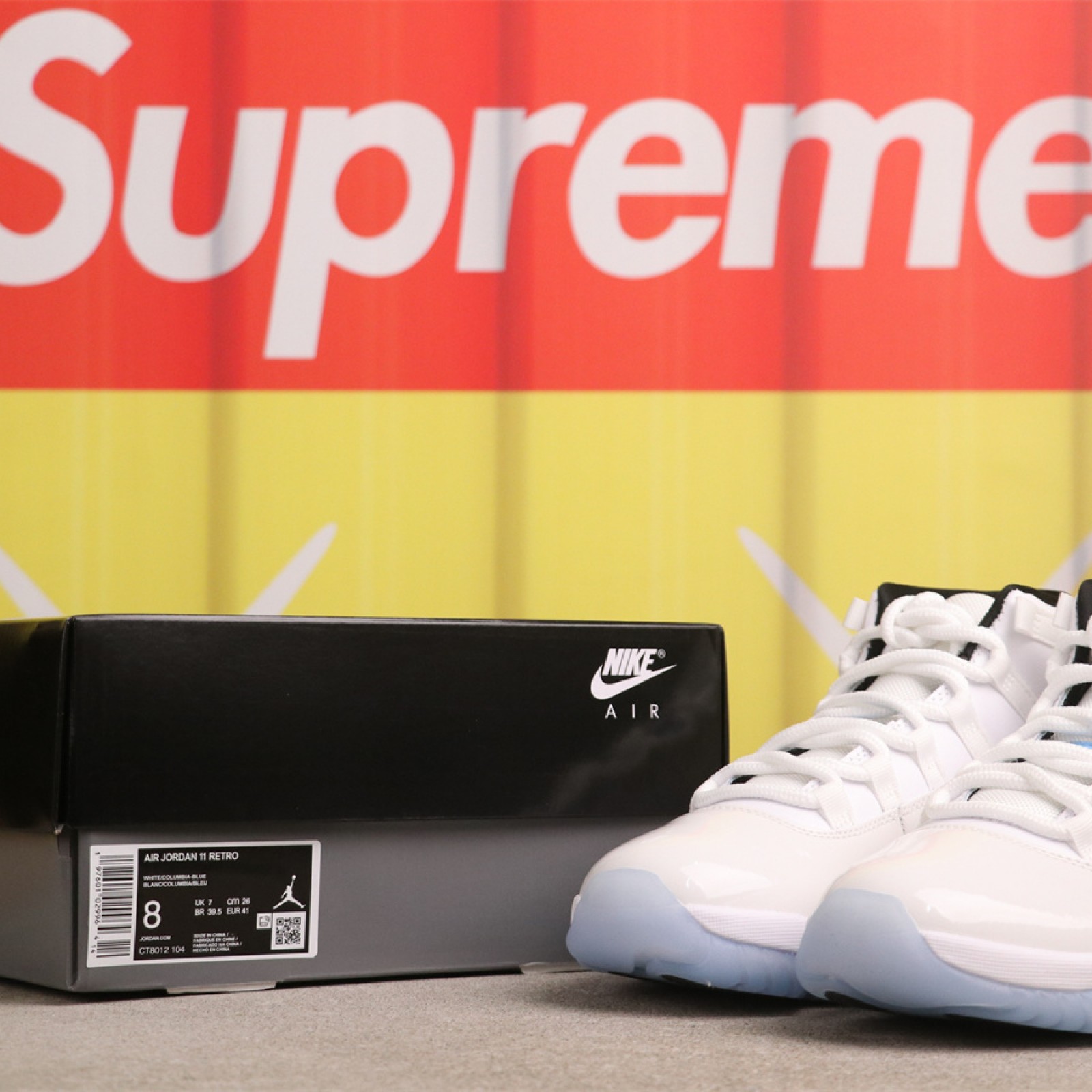 US Air Jordan 11 Legend Blue 货号CT8012-104 1 复刻传奇蓝 Size 36-47.5
