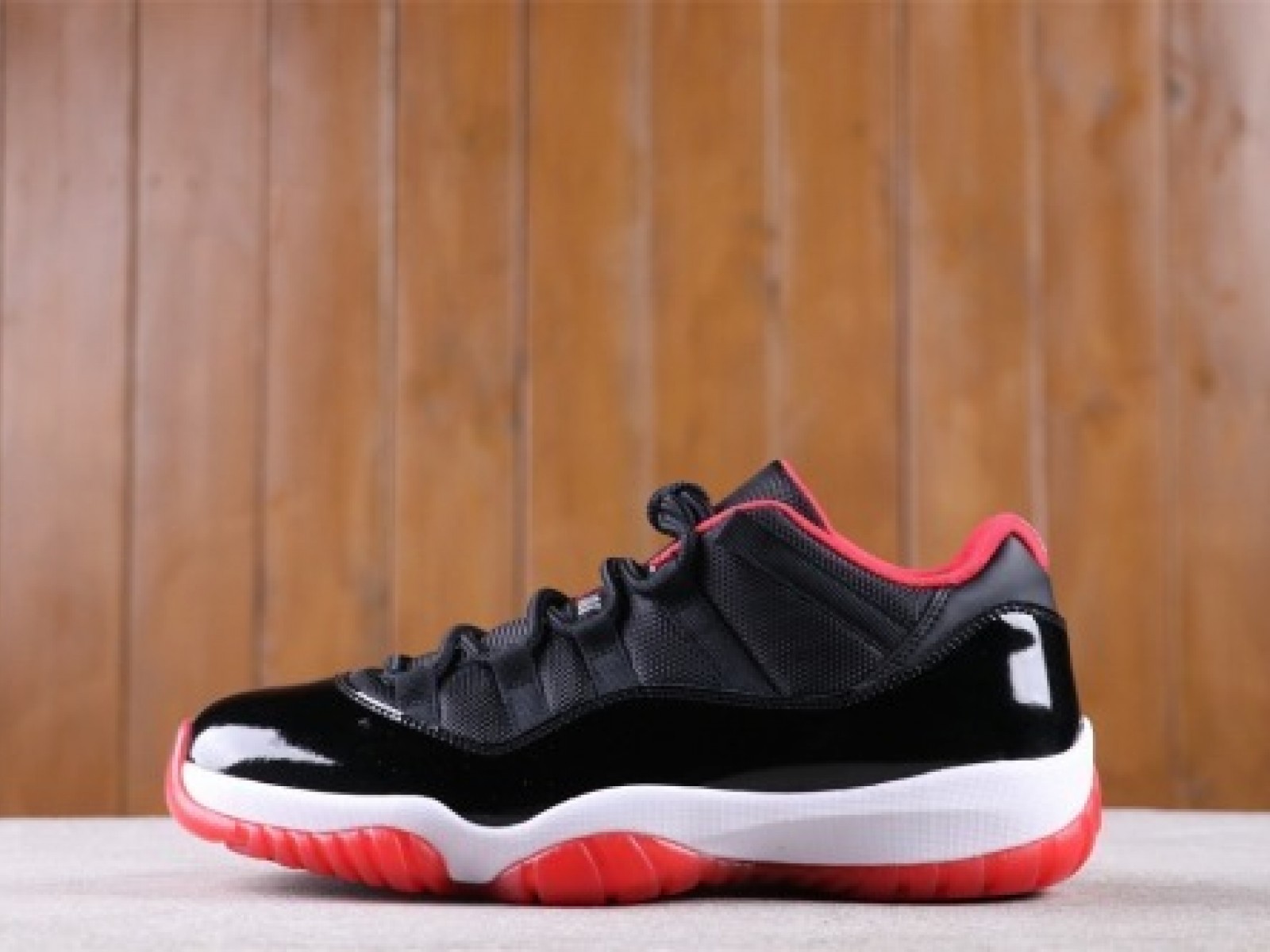 US$53 Air Jordan 11 Low Bred 528895-012 Size 40-47.5