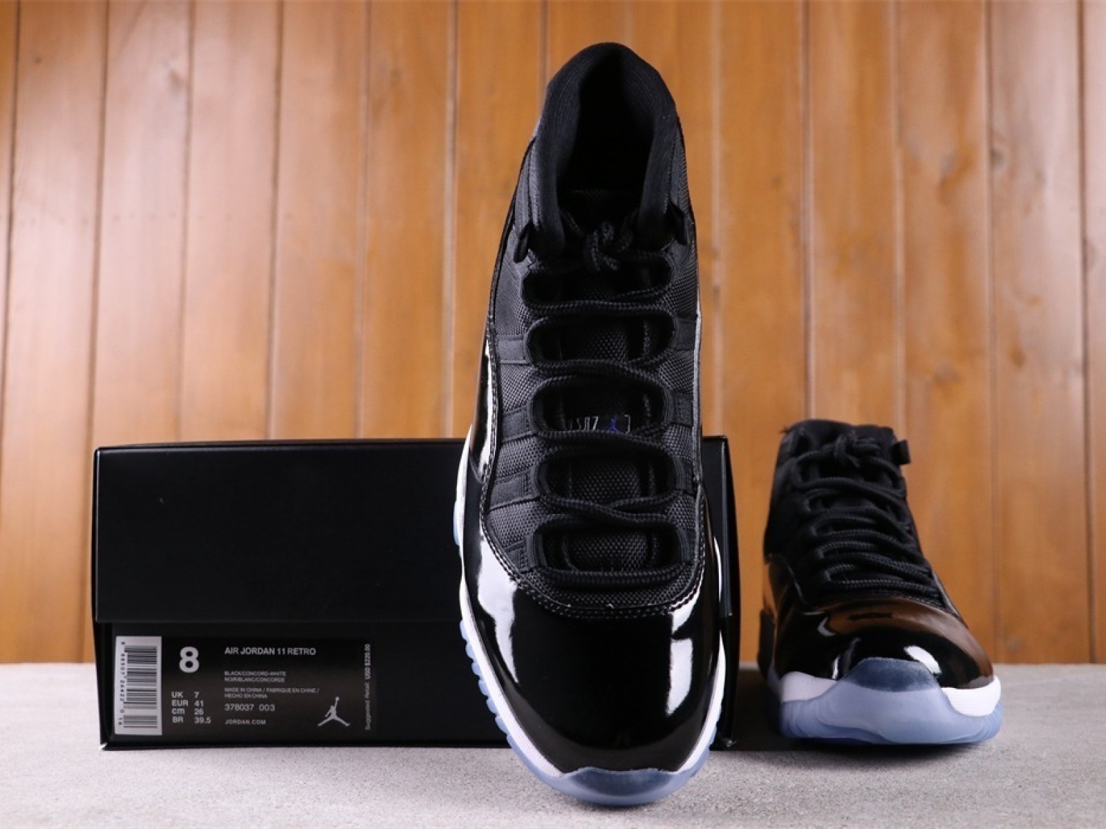 US$53 Air Jordan 11 “Space Jam” 378037-003Size 40-47.5