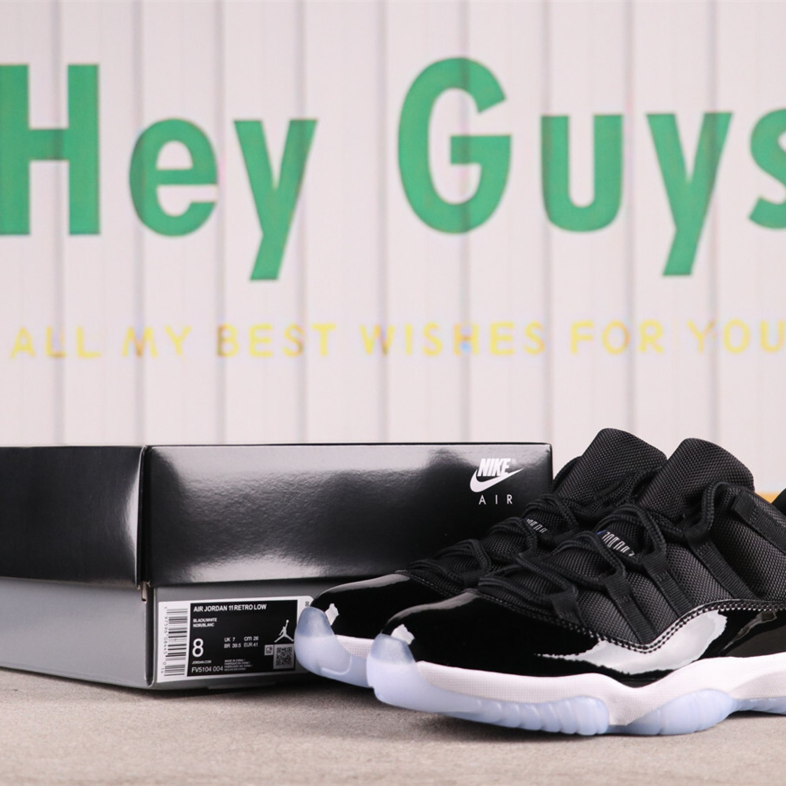 US Air Jordan 11 Space Jam FV5104-004 Size 40-47.5