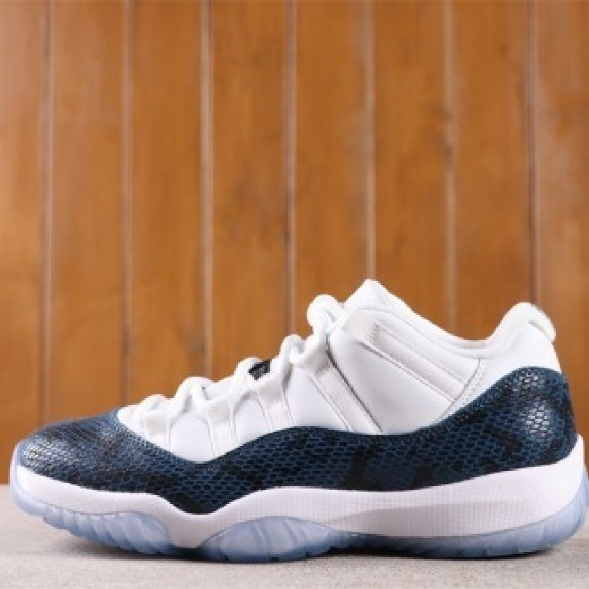 US$53 Air Jordan 11“Navy Blue Snakeskin” CD6846-102 Size 40-47.5