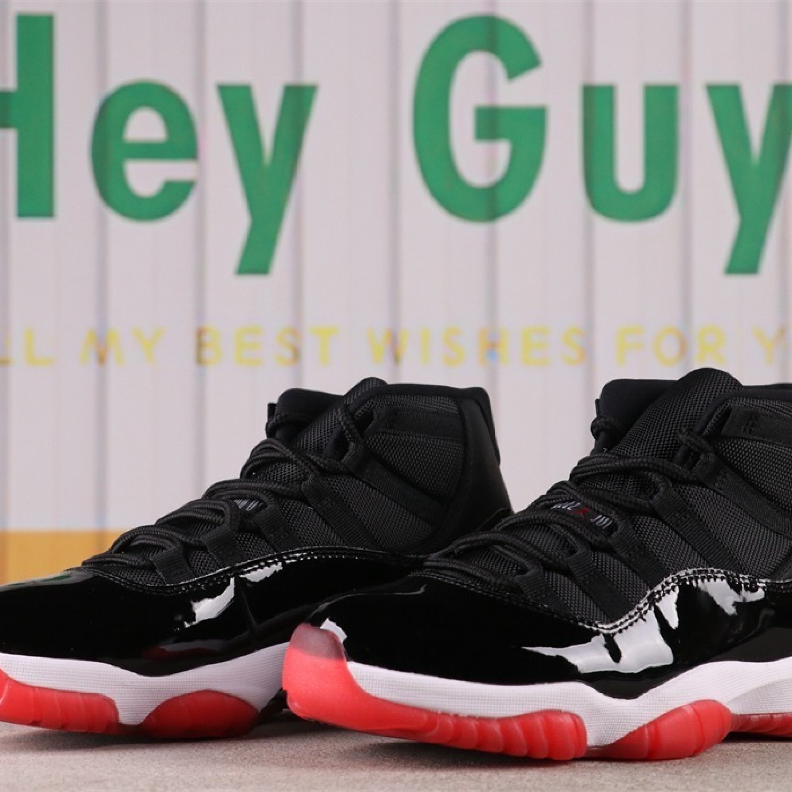 US Air Jordan 11  Bred 378037-061 Size 36-47.5