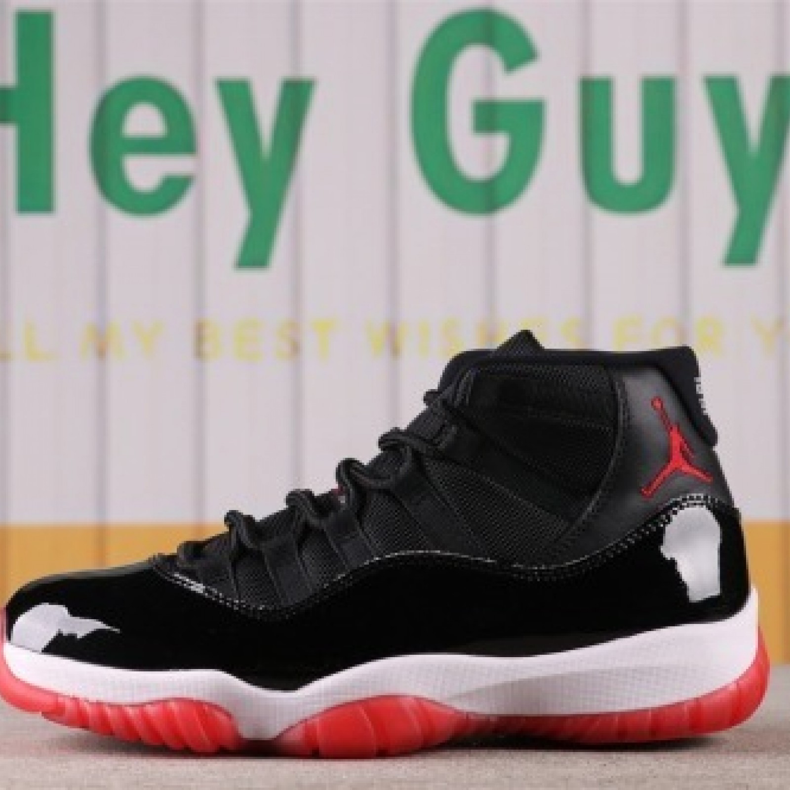 US Air Jordan 11  Bred 378037-061 Size 36-47.5