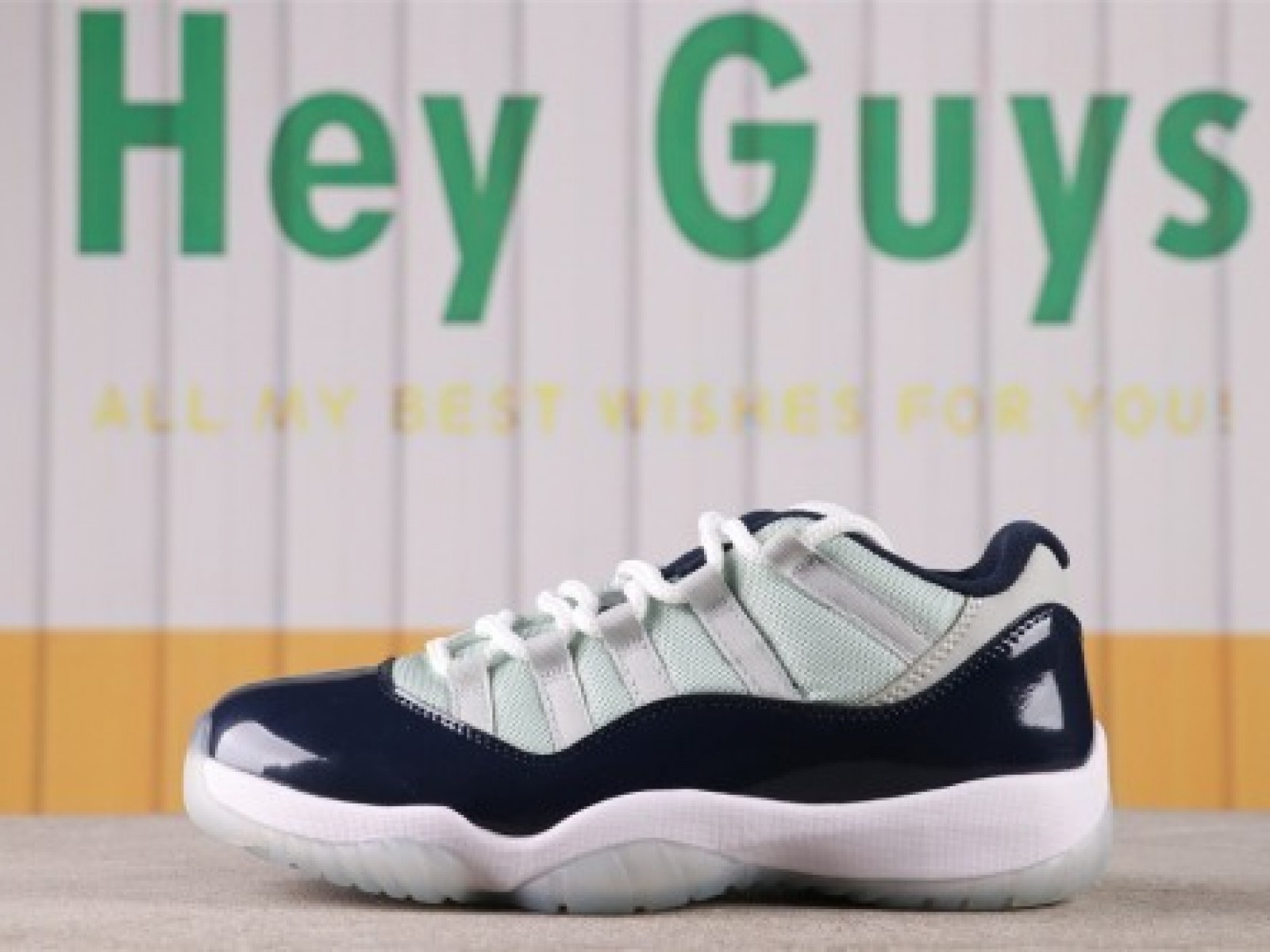 US$57 Air Jordan 11 Low “Georgetown” 528895-007 Size 36-47.5