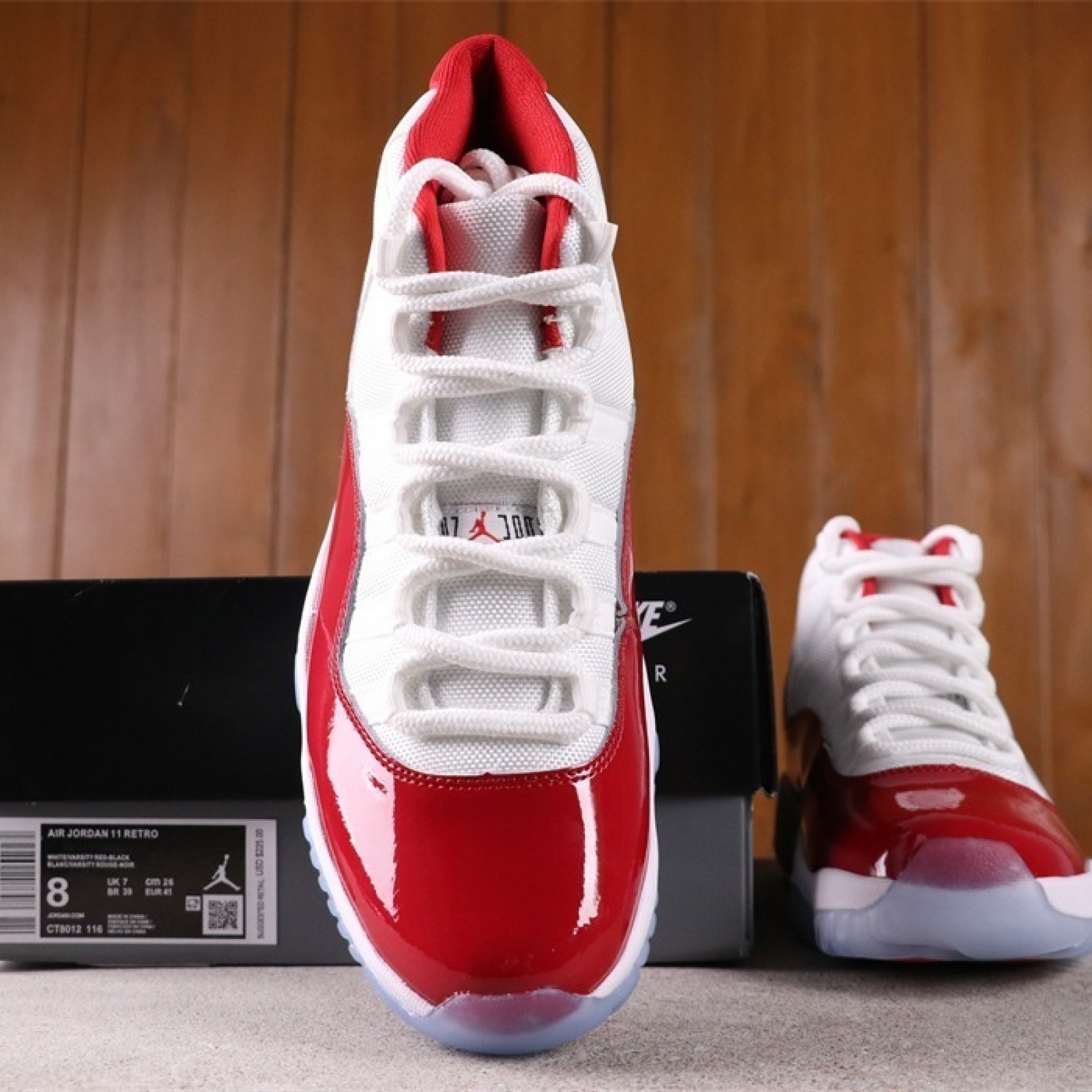 US Air Jordan 11 Cherry CT8012-116 Size 36-47.5