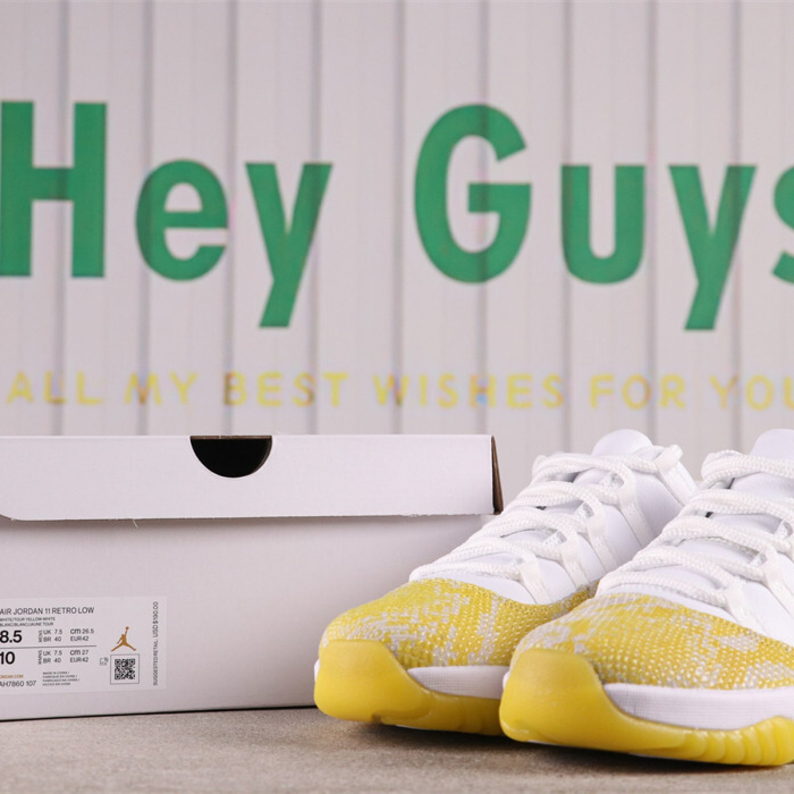 US Air Jordan 11 Low AH7860-107 Size 36-47.5