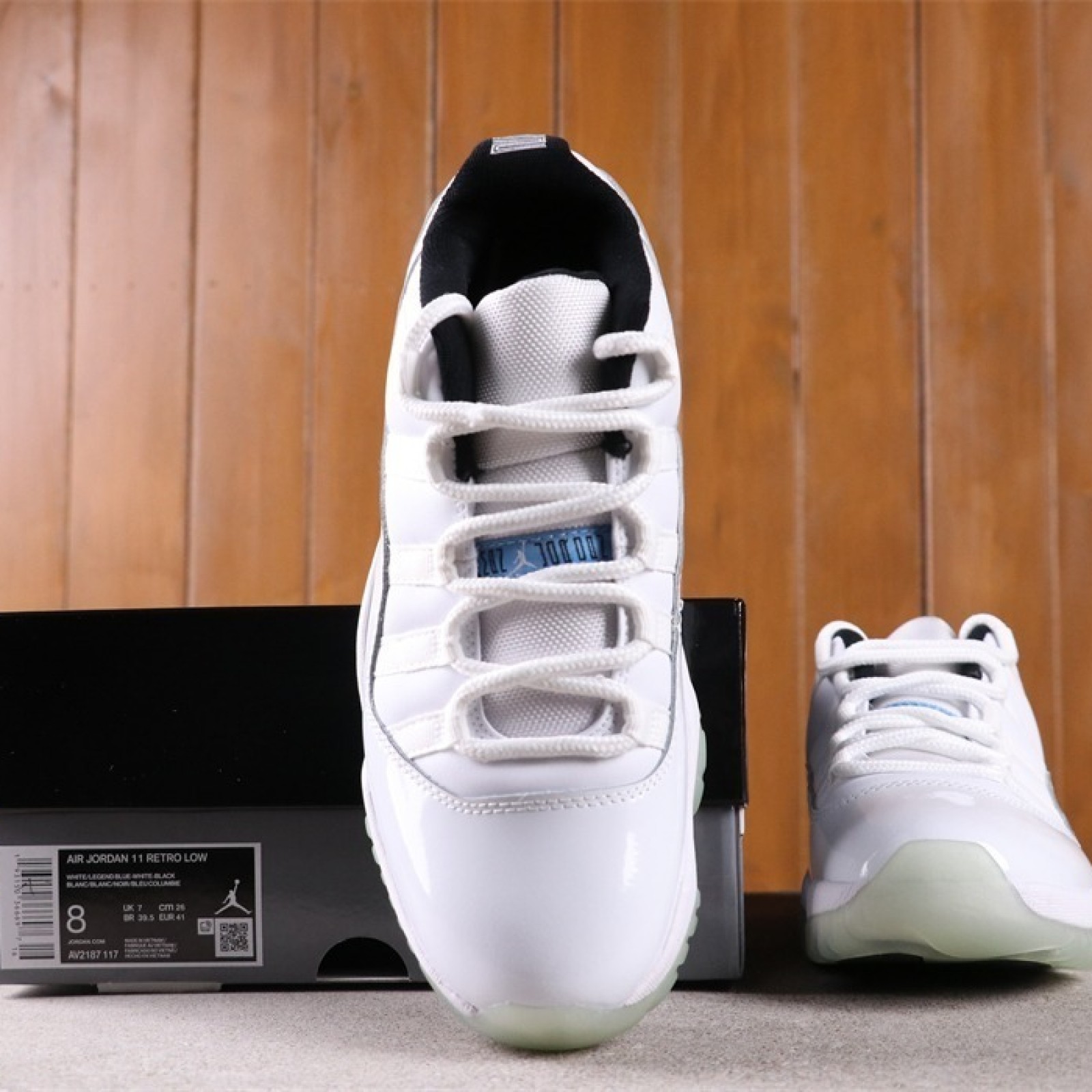 US Air Jordan 11 Low “Gym Red”AV2187-117Size 36-47.5