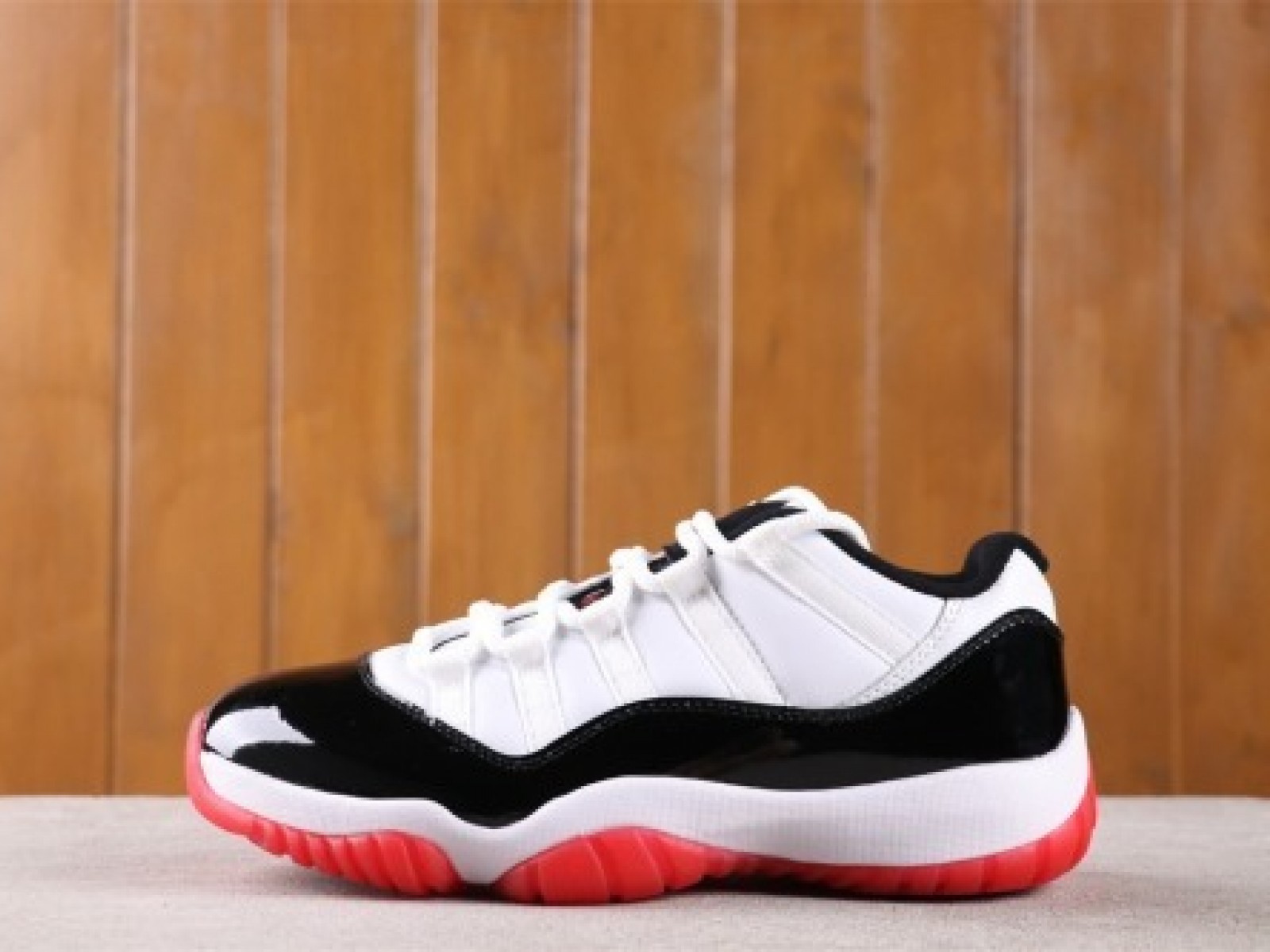 US$62 Air Jordan 11 Low “White Bred”AV2187-160Size 36-47.5
