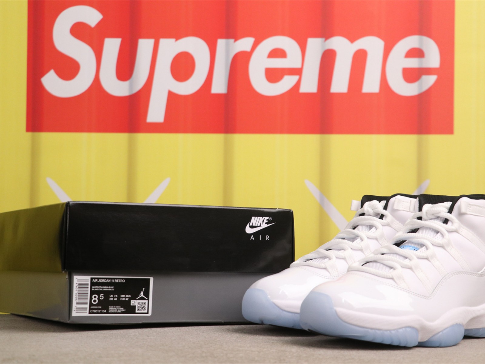 US$66 Air Jordan 11 Legend Blue 货号 CT8012-104 1 传奇蓝 Size 40-47.5 （40 40.5 41 42 42.5 43 44 44.5 45